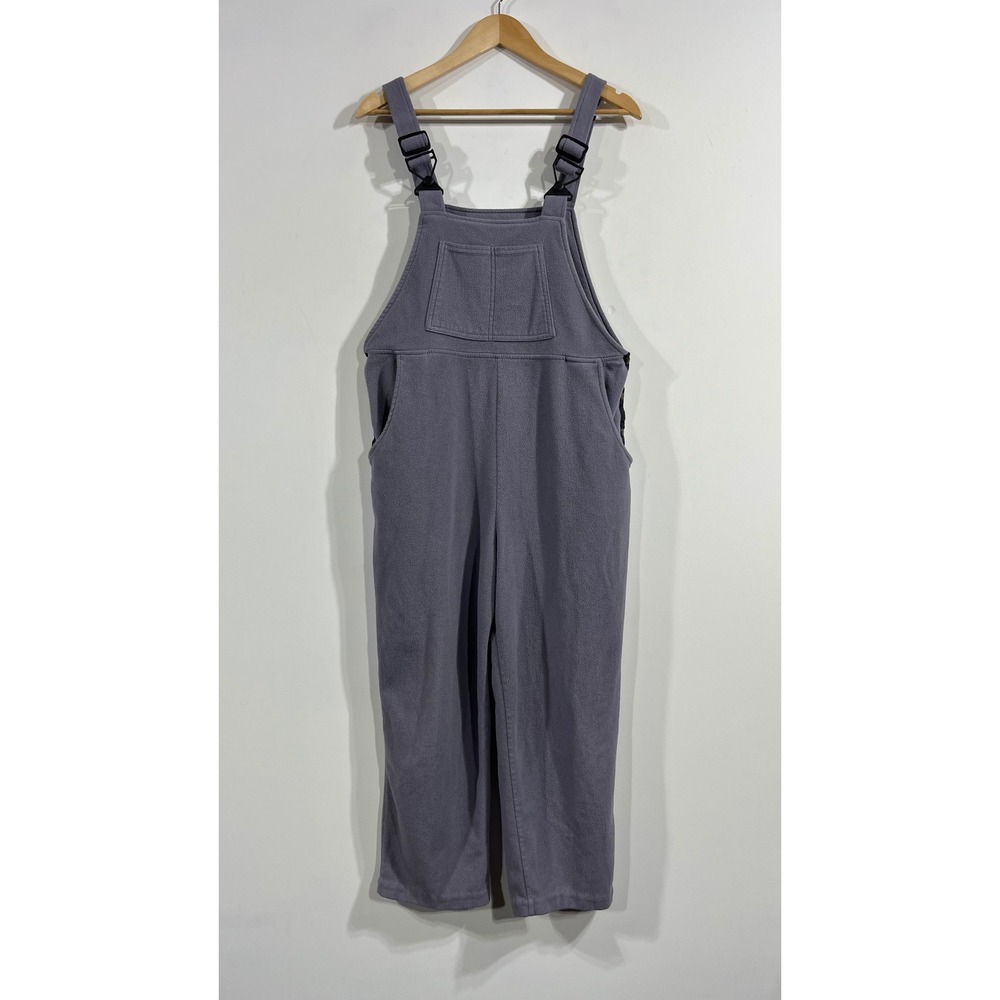 Early Winters Fleece VTG Granola Overalls Womens Medium Bib Portland Oregon
